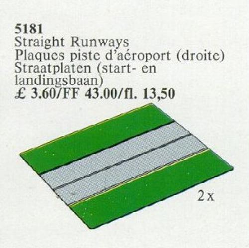 Lego Runways, Straight (Airport)