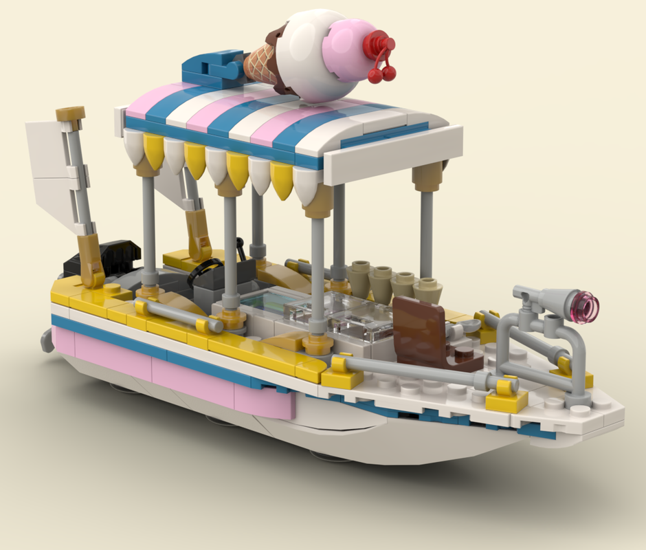 Lego Ice Cream Boat