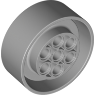 Lego Wheel 41 x 15 / Light Bluish Gray