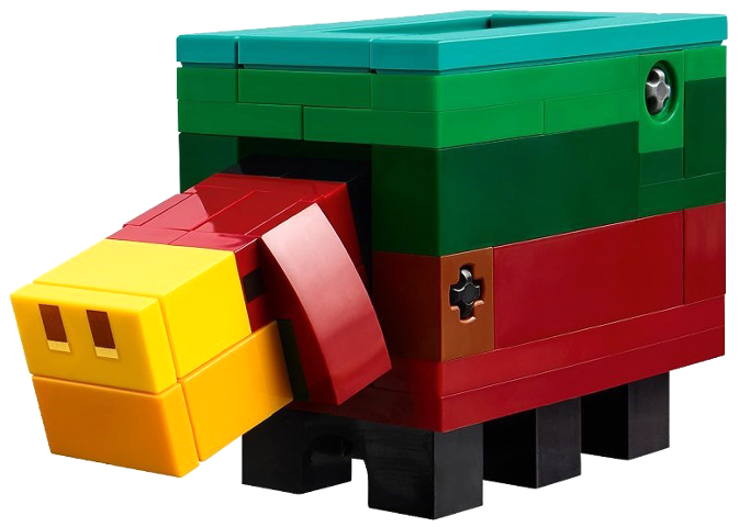 Lego Minecraft Sniffer - Brick Built