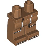 Lego Hips and Medium Nougat Legs with Ginger Bread, White Icing Lines print