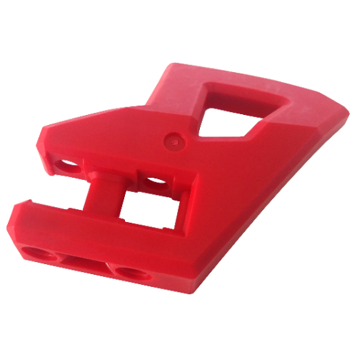 Lego Technic Panel RC Car Flexible Bumper Left / Red