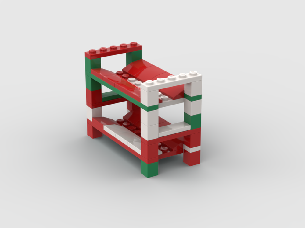 Lego Tire Support with color