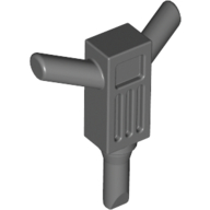 Lego Tool Jackhammer / Motor Hammer / Dark Bluish Gray