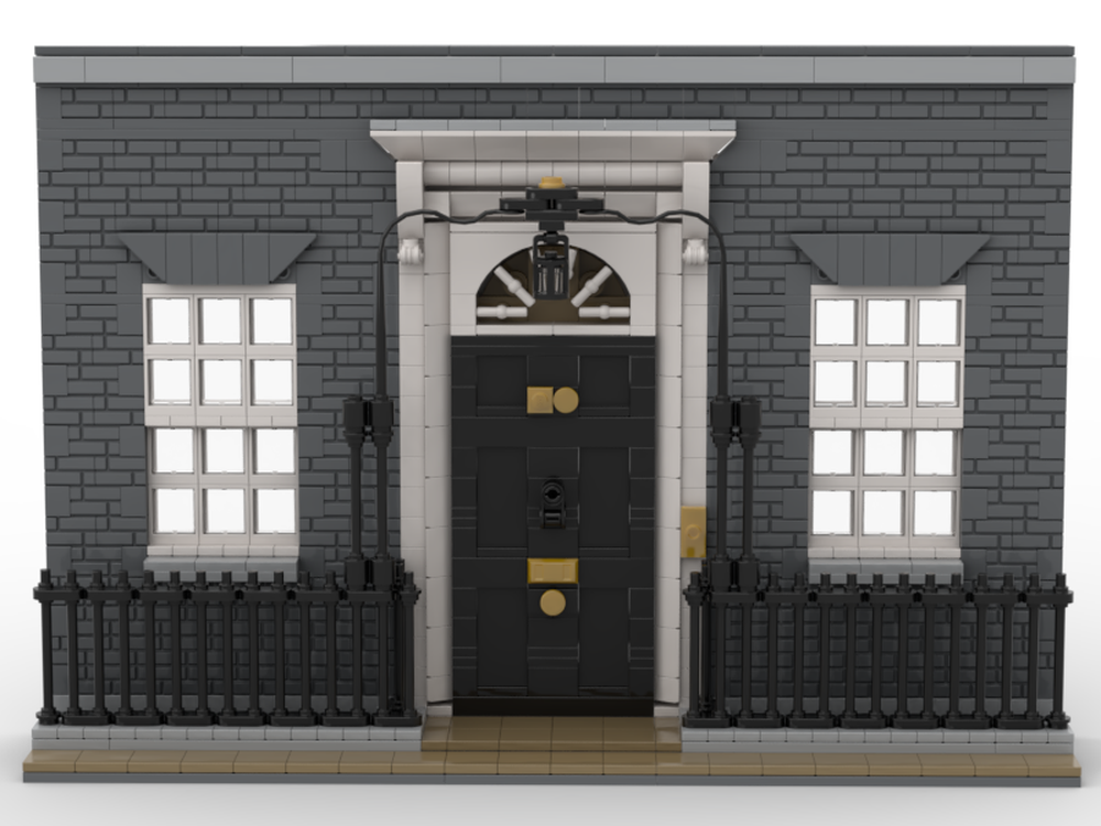 Lego 10 Downing Street Facade