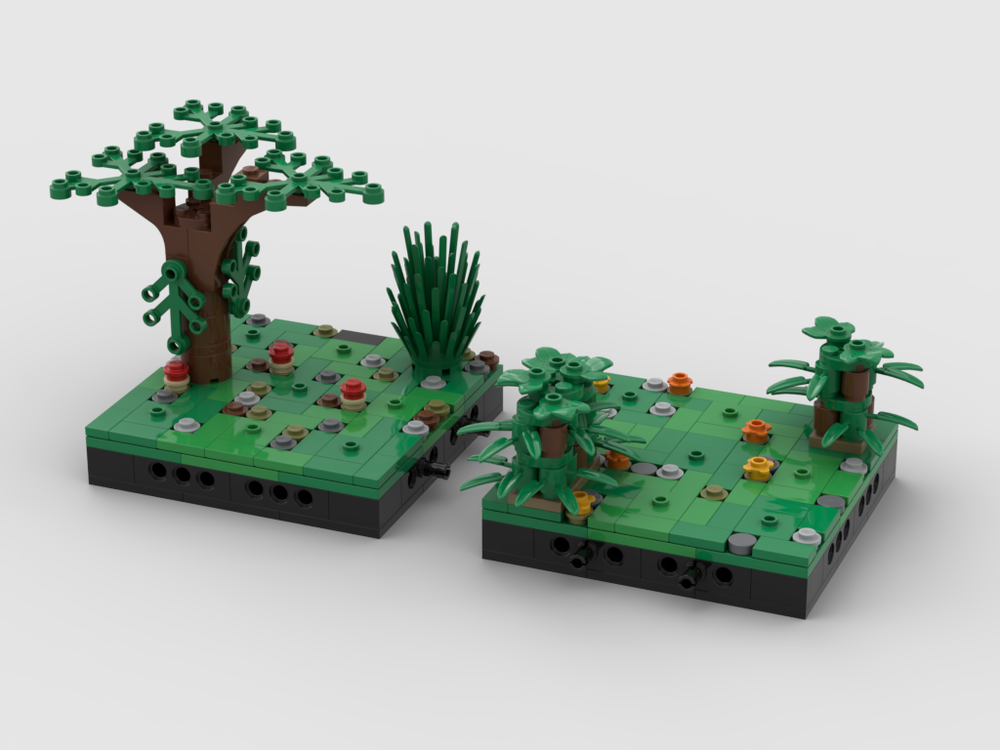 Lego Modular Forest and Grass Tiles