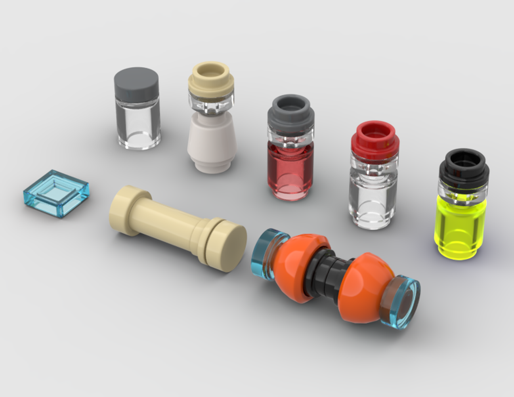 Lego Advanced materials (Subnautica/Subnautica Below Zero)
