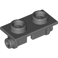 Lego Hinge Brick 1 x 2 Top Plate Thin / Dark Bluish Gray