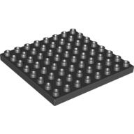 Lego Duplo Plate 8 x 8 / Black