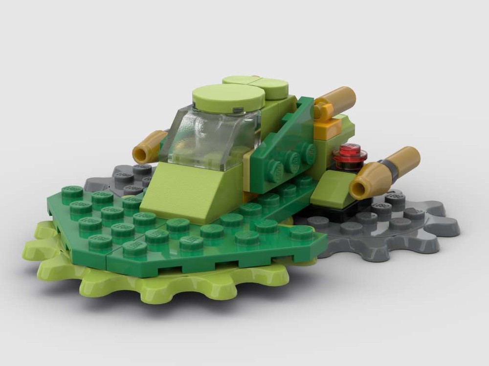 Lego 11019 Green Spaceship