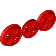 Lego Train Wheel RC Train [Set of 3] / Red