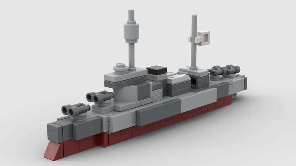 Lego Mini HMS Warspite
