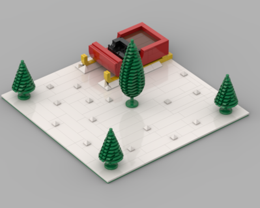 Lego Christmas Scene