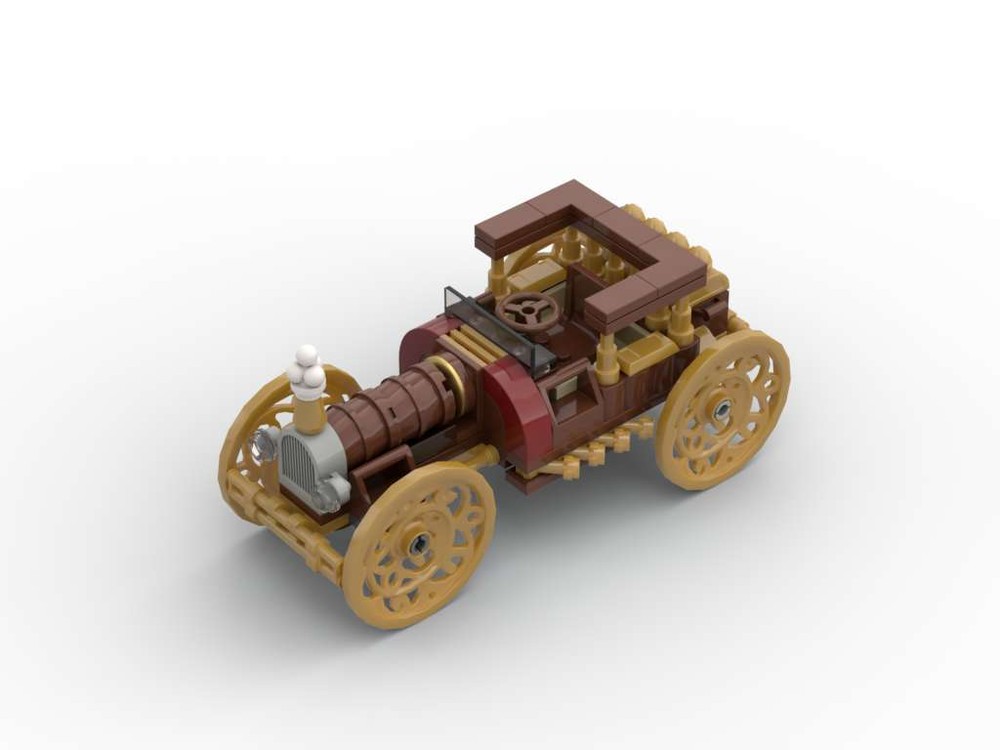 Lego Apocalypse Abe's Steam Wagon