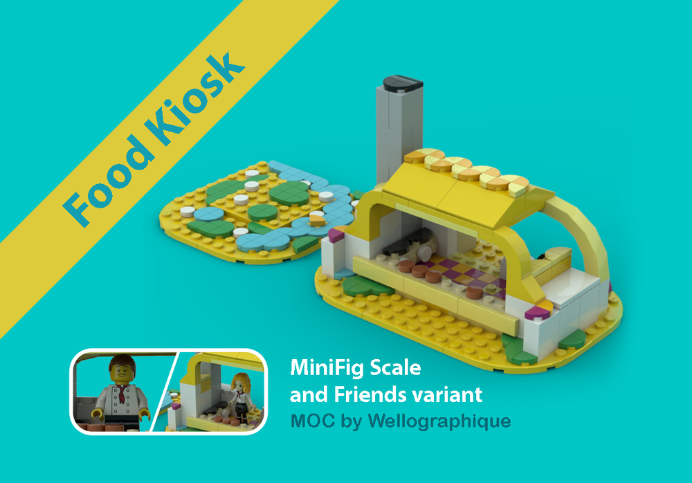 Lego Food Kiosk