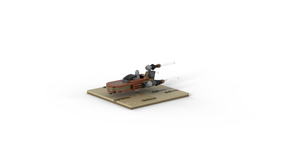 Lego 16X16 Episode 4: Luke's LandSpeeder