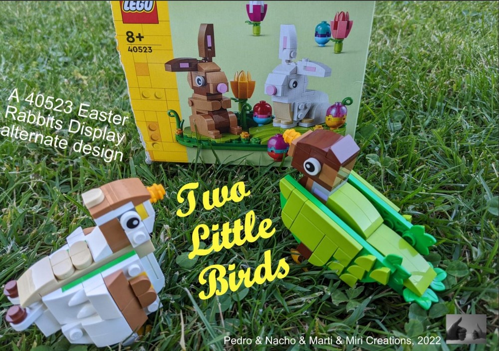 Lego Little Birds (40523 Easter Rabbits Display)
