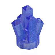 Lego Rock 1 x 1 Crystal 5 Point / Opal Trans-Purple