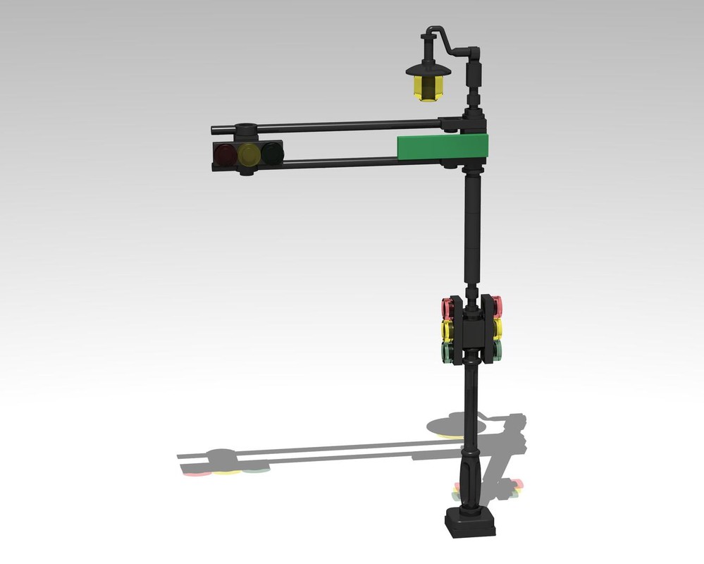Lego Horizontal Traffic Light