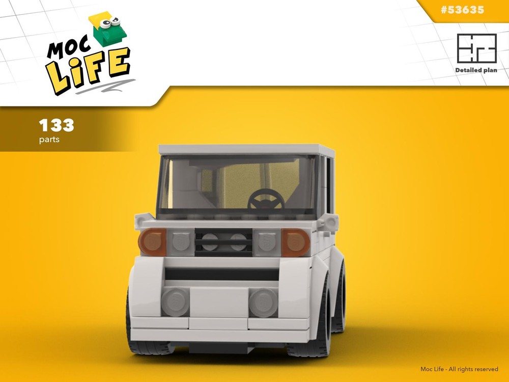 Lego Nissan Cube