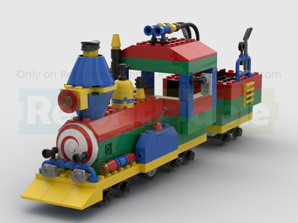 Lego Legoland Train Engine and Tender