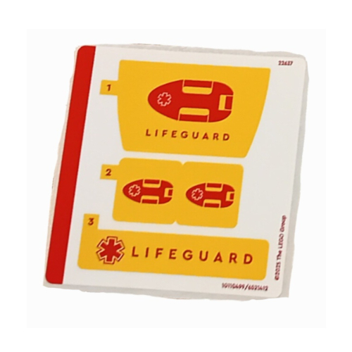 Lego Sticker Sheet for Set 60453-1 / [No Color/Any Color]