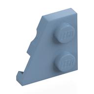 Lego Wedge Plate 2 x 2 Left / Sand Blue