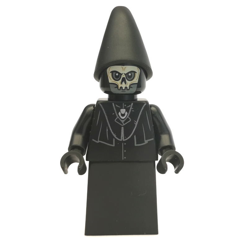 Lego Death Eater, Black Head, Tall Pointed Hat