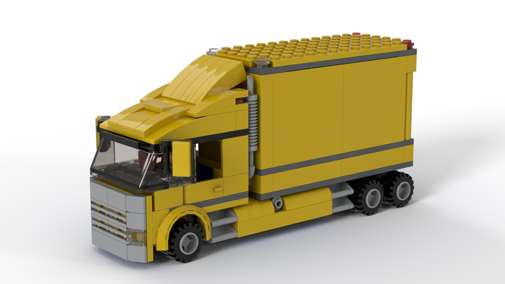 LEGO yellow truck