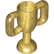 Lego Equipment Trophy Cup Small / Pearl Gold