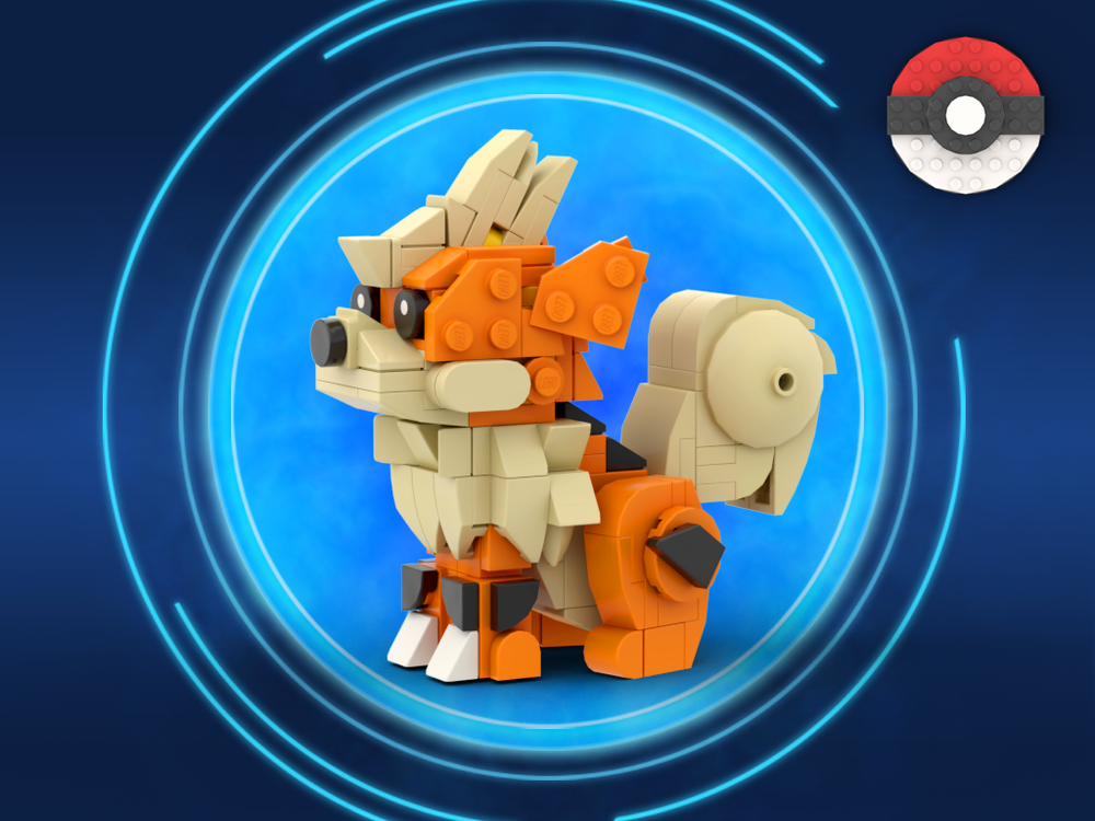 Lego Growlithe - Pokemon