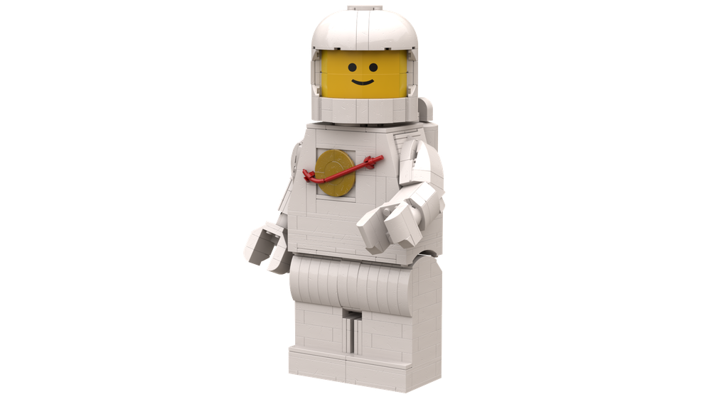 Lego Up-Scaled Classic Space Minifigure