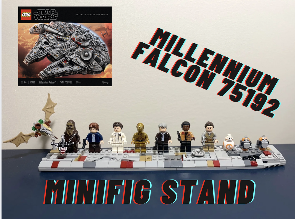 Lego Millennium Falcon 75192 Minifig Stand