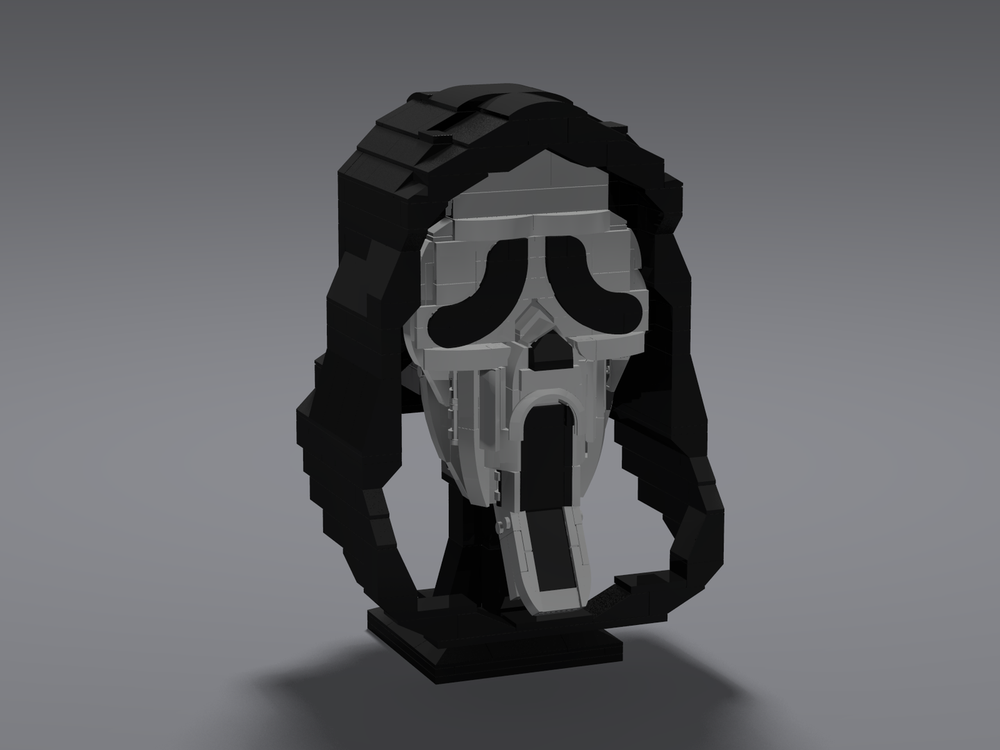 Lego Ghostface Mask Bust from Scream