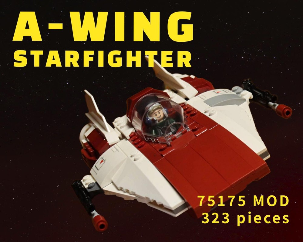 Lego A-Wing Starfighter (75175 MOD)