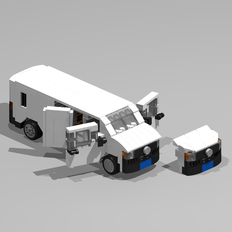 Lego BMW transporter