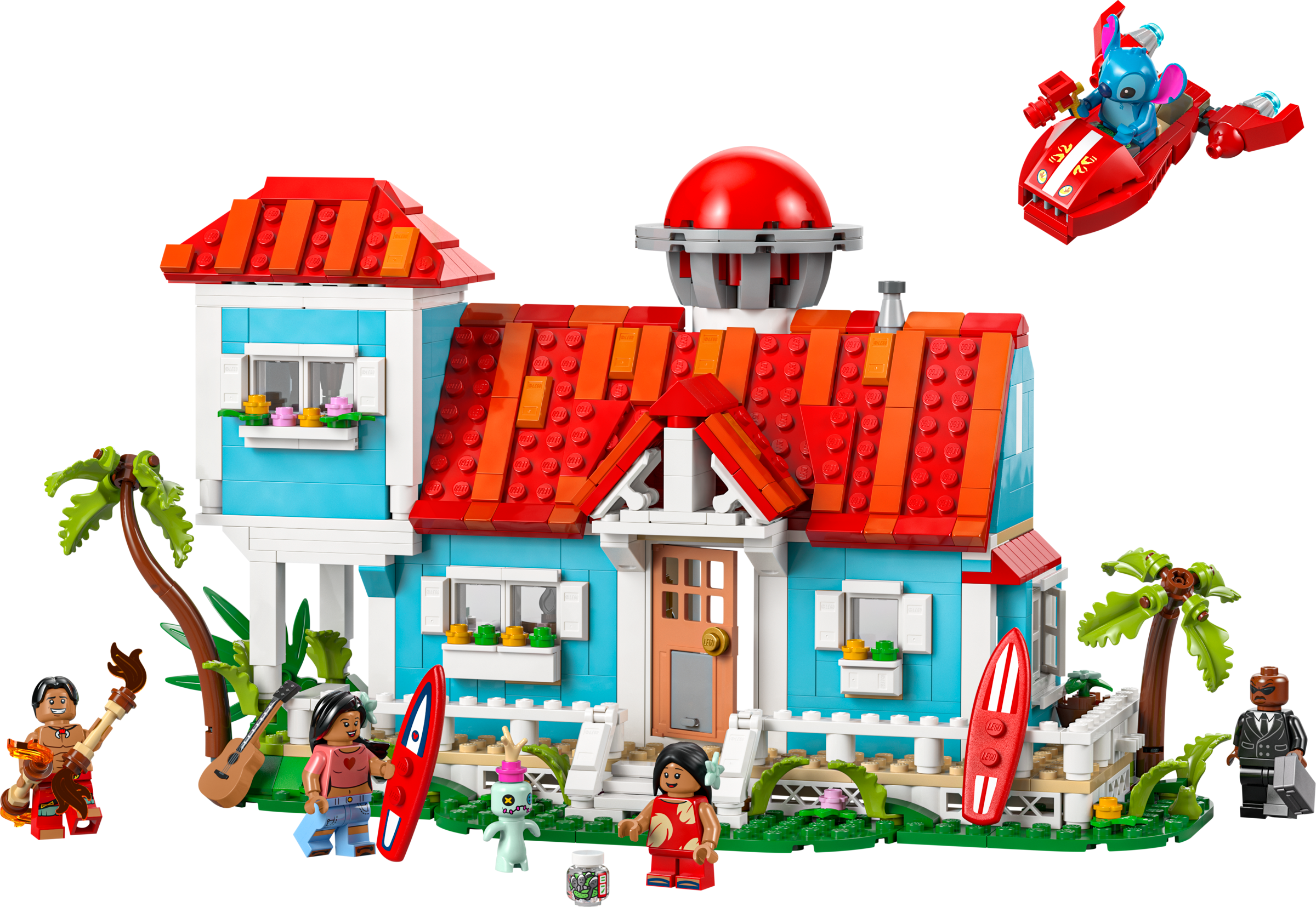 Lego Lilo and Stitch Beach House