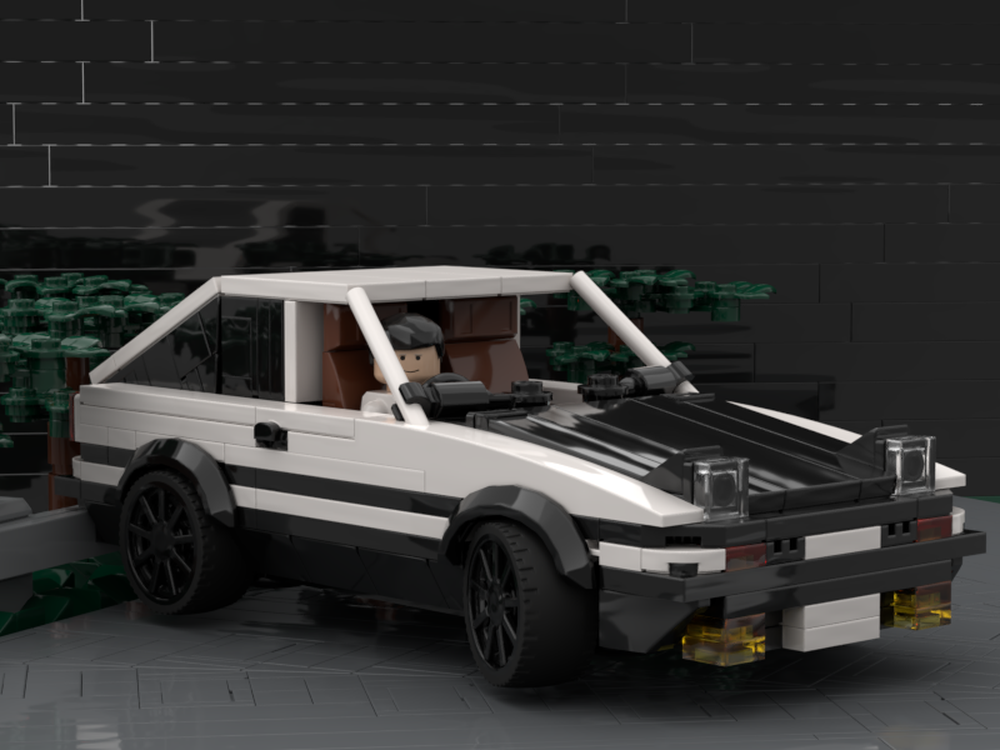 Lego Toyota AE86 Trueno