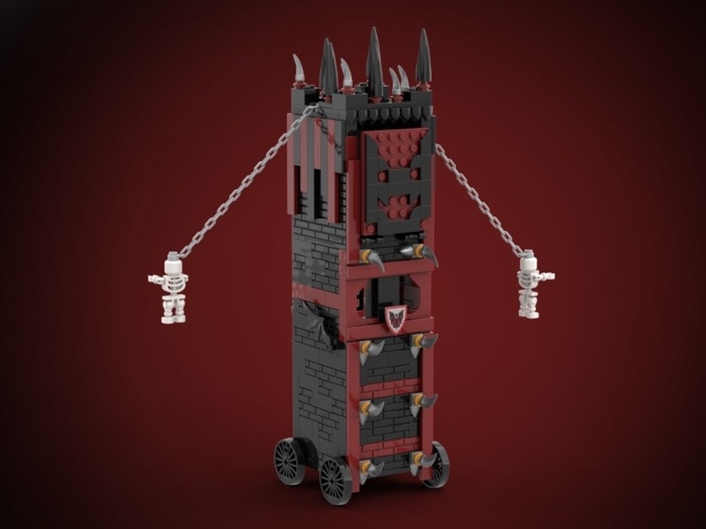 Lego Fright Knight Siege Tower