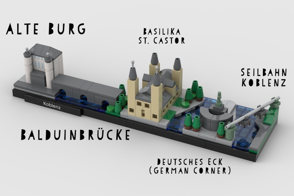 Lego Architecture Koblenz