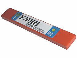 Lego Tile 1 x 6 with 'F430 SPIDER' Pattern (Sticker) - Set 8671