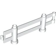 Lego Duplo Fence 1 x 10 x 2 Extended Bottom [Clip and Bar ends]