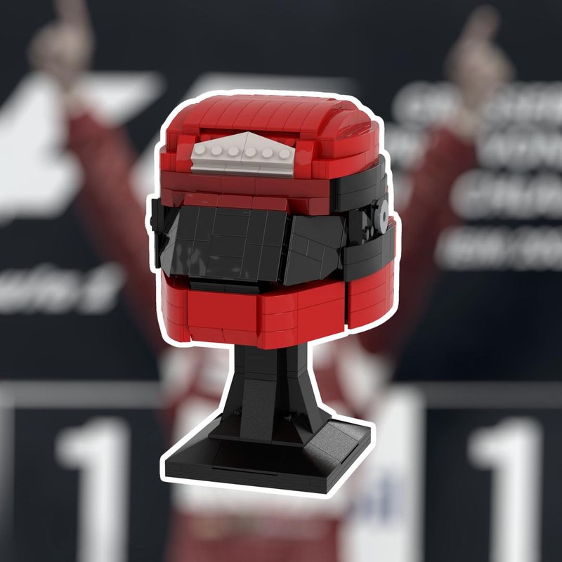 Lego Michael Schumacher 2002 Formula 1 Helmet