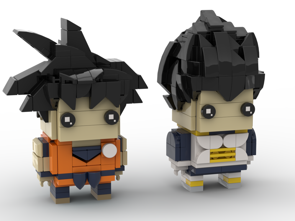 Lego Goku & Vegeta (Brickheadz)