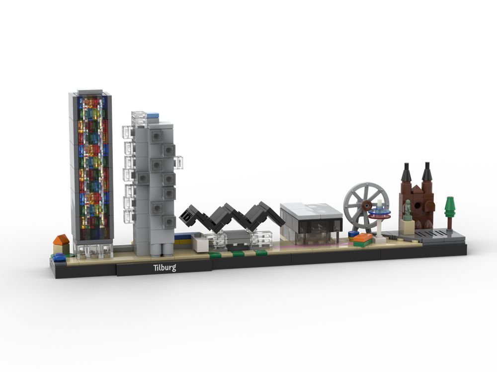 Lego Tilburg Skyline