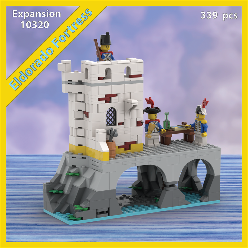 Lego Storage Expansion: Eldorado Fortress (10320)