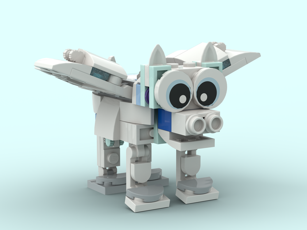 Lego Pig Pegasus (Pigasus) (winged)