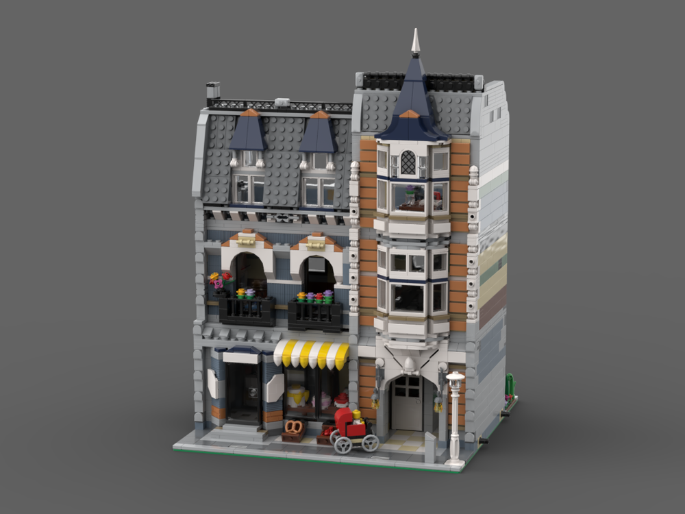 Lego Assembly Square Alt-build - Green Grocer