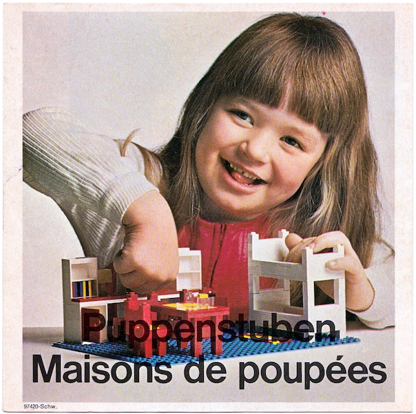 Lego 1972 Medium Swiss - Puppenstuben / Maisons de poupées (97420-Schw.)