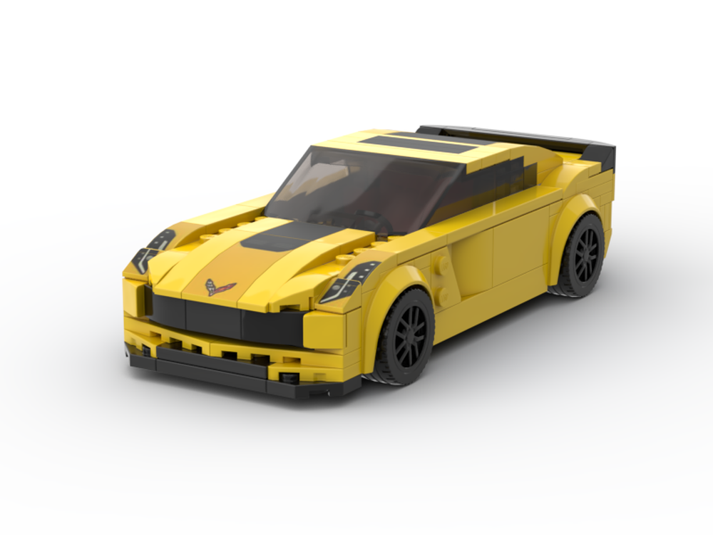 Lego Corvette Z06 (8-wide)